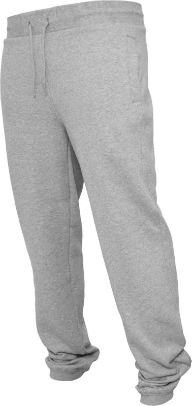 Build your Brand BY 014 Tepláky z těžké bavlny 56.0014 heather grey