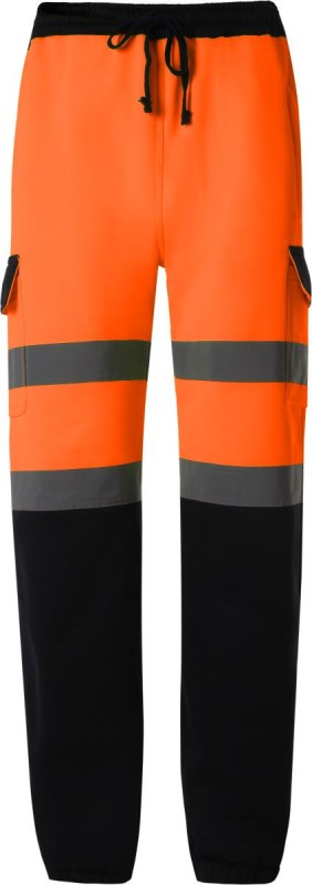 Yoko HV 016T Hi-Vis Tepláky 79.016T hi vis orange/navy