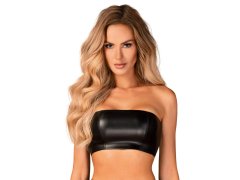 Jedinečný top Hermeza top black - Obsessive 7675691