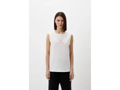 Dámské tílko 164797 4R227 00010 bílé - Emporio Armani