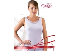 Dámská košilka/tílko Emili Tela bílá 2XL-3XL