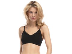 Dámský sportovní top Bamboo Bralette black - JULIMEX