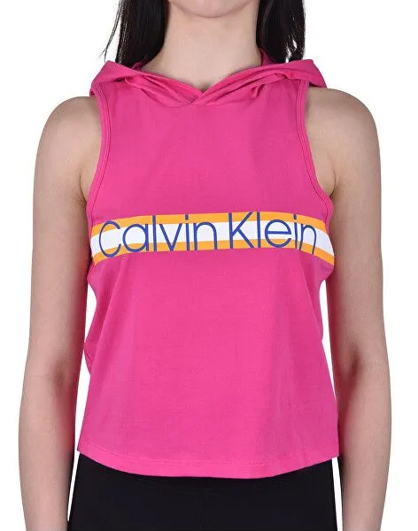 Dámské tílko QS6235E-TZX růžová - Calvin Klein - Dámské oblečení tílka a topy