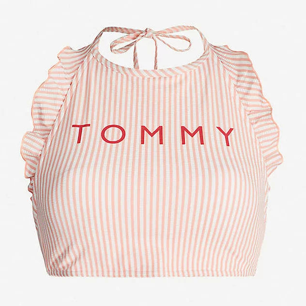 Crop Top RP UW0UW00593-621 - Tommy Hilfiger - Dámské oblečení tílka a&nbsp;topy
