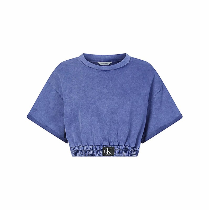 Sweatshirt Crop top KW0KW01780-C8H - Calvin Klein - Dámské oblečení tílka a&nbsp;topy