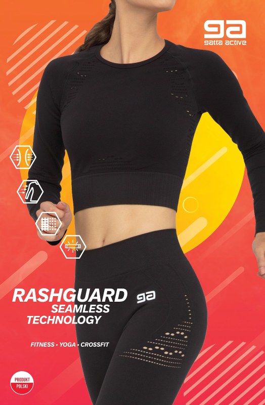 Dámský nátělník/top Gatta 43009S Rashguard Fitness - Dámské oblečení tílka a topy
