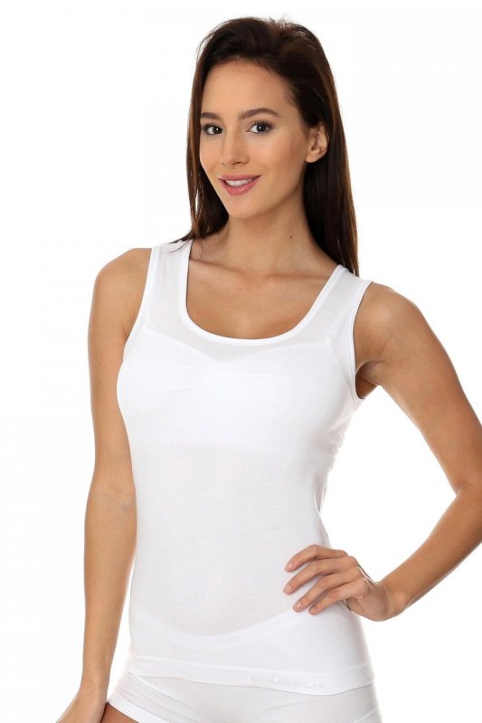 Dámská košilka 00510A white - BRUBECK - Dámské oblečení tílka a topy
