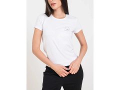 Dámské tričko 163139 4R223 00010 bílé - Emporio Armani
