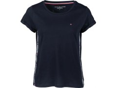 Dámské krátké tričko UW0UW01374 tmavě modré - Tommy Hilfiger