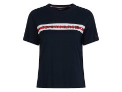 Dámské Tričko s krátkým rukávem UW0UW02551-DW5 - Tommy Hilfiger