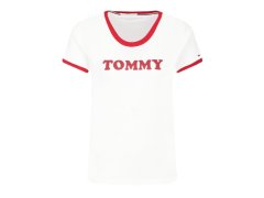 Dámské Tričko s krátkým rukávem UW0UW01905-100 - Tommy Hilfiger