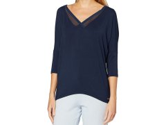 Dámské Tričko s 3/4 rukávem QS5780E - Calvin Klein