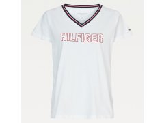 Dámské Tričko s krátkým rukávem UW0UW02983-YBR - Tommy Hilfiger