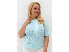 T-shirt plus size model 230451 Relevance