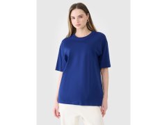 Dámské hladké tričko oversize 4F 4FRSS25TTSHF2694-31S