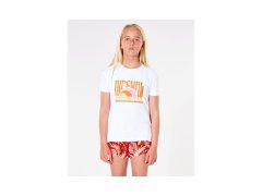 RIP CURL Surf Revival Tričko - Dívka - Bílé