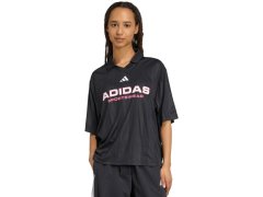 Dámské tričko adidas Tiro Q4 Polo černé JN2749