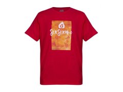 661 Tričko SCRIPT červené M