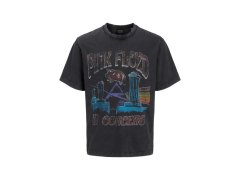 Jack&Jones tričko Pink Floyd TEE SS C.N. STYD 12290792 BLACK