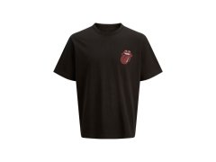 Jack&Jones Rolling Stones tričko JPRBLUSTONES SS TEE 12284292 BLACK