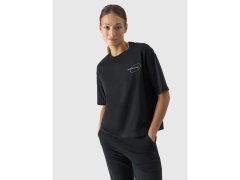 Dámské tričko oversize s&nbsp;potiskem 4F 4FRSS24TTSHF2089-20S