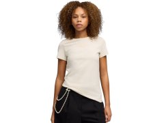 Dámské tričko Puma ESS Script Tee beige 691760 87