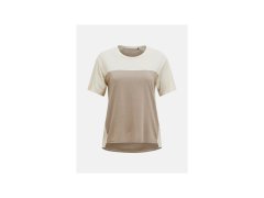 Tričko PEAK PERFORMANCE W Trail Wool Blend SS, béžové