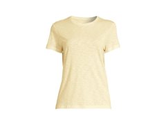 Dámské tričko Casall Soft Texture Tee, žluté