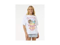 Tričko RIP CURL Cove Heritage Tee, bílé