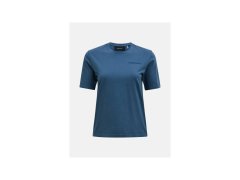 Tričko PEAK PERFORMANCE Original Small Logo Tee Women, modré