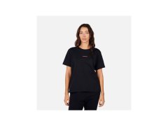 Dámské tričko ROSSIGNOL W Waterfall Relax Tee, černé