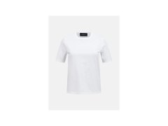 Dámské tričko PEAK PERFORMANCE W Original Small Logo Tee, bílá barva