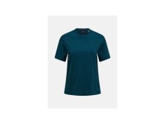 Dámské tričko PEAK PERFORMANCE W Original Small Logo Tee, zelené