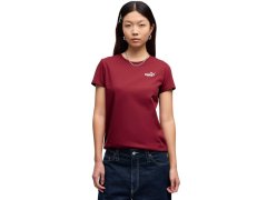 Dámské tričko Puma ESS Small No.1 Logo Tee(s) hnědé 682373 23