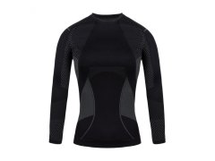 Tričko Alpinus Active Base Layer black-grey W GT43180