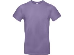 B&C #E190 Tričko z&nbsp;těžké bavlny 01.003T millennial lilac