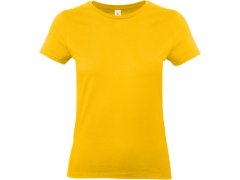 B&C #E190 /women Dámské tričko z&nbsp;těžké bavlny 01.004T gold