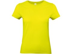 B&C #E190 /women Dámské tričko z&nbsp;těžké bavlny 01.004T pixel lime
