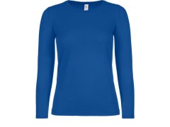 B&C #E150 LSL /women Dámské tričko s dlouhým rukávem 01.006T royal blue
