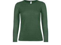 B&C #E150 LSL /women Dámské tričko s dlouhým rukávem 01.006T bottle green