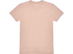 B&C #E150 V Tričko s výstřihem do V 01.013T soft rose