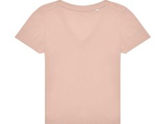 B&C #E150 V /women Dámské tričko s výstřihem do V 01.014T soft rose