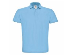 B&C ID.001 Piqué polo 01.ID01 light blue