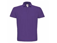 B&C ID.001 Piqué polo 01.ID01 purple