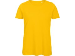B&C Inspire T /women_° Dámské tričko Medium Fit z bio bavlny 01.TW43 gold