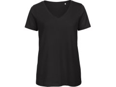 B&C Inspire V T /women_° Dámské tričko s&nbsp;výstřihem do V 01.TW45 black