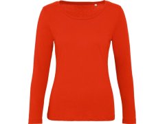 B&C Inspire LSL T /women_° Dámské tričko s dlouhým rukávem 01.TW71 fire red