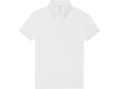 B&C My Polo 210 /women Dámské piqué polo z těžké bavlny 01.W463 white