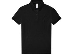 B&C My Polo 210 /women Dámské piqué polo z&nbsp;těžké bavlny 01.W463 black