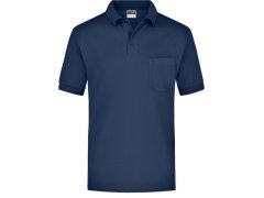 Daiber JN 26 Piqué polo s náprsní kapsou 02.0026 navy
